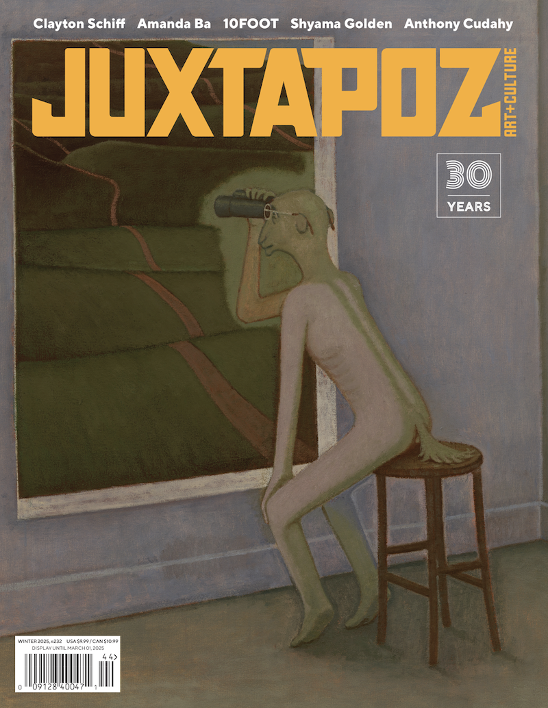 Juxtapoz Magazine - The Winter Cover Story: Clayton Schiff and a